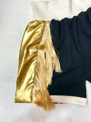 Midnight Gold Boxing Pro Shorts