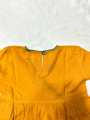 YELLOW ANGRAKHA STYLE CO-RD SET