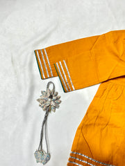 YELLOW ANGRAKHA STYLE CO-RD SET