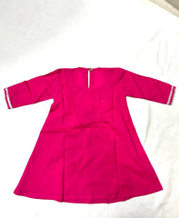 PINK KURTI AND PANT